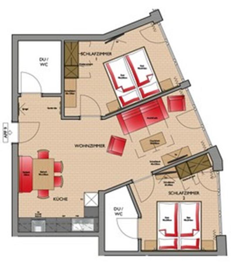 A Casa Saphir Appartement-Hotel Solden Bagian luar foto